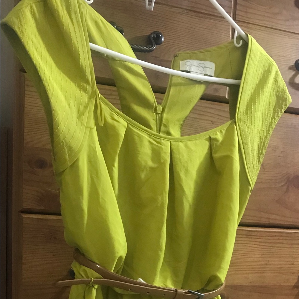 Day casual green dress
